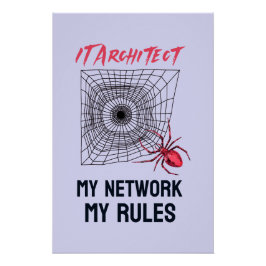 IT-Architektur: Mein Netzwerk, meine Regeln sind w Poster