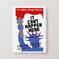 It Can't Happen Here WPA Poster