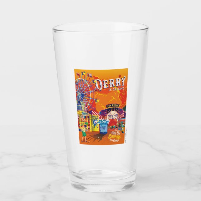 It Chapter 2 | Derry is Calling Poster Glas (Vorderseite)