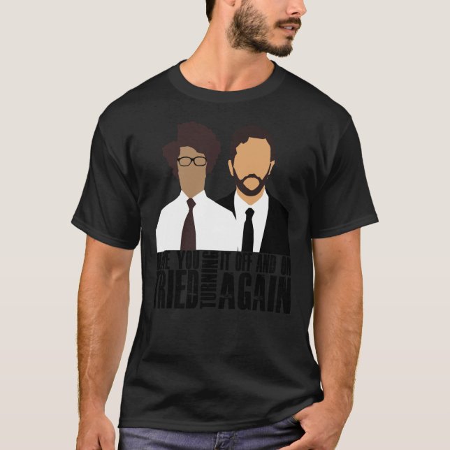 IT Crowd Classic T - Shirt (Vorderseite)