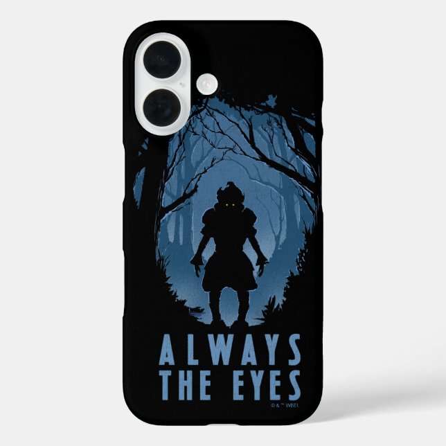 IT immer die Silhouette des Auenwaldes iPhone 16 Hülle (Rückseite)