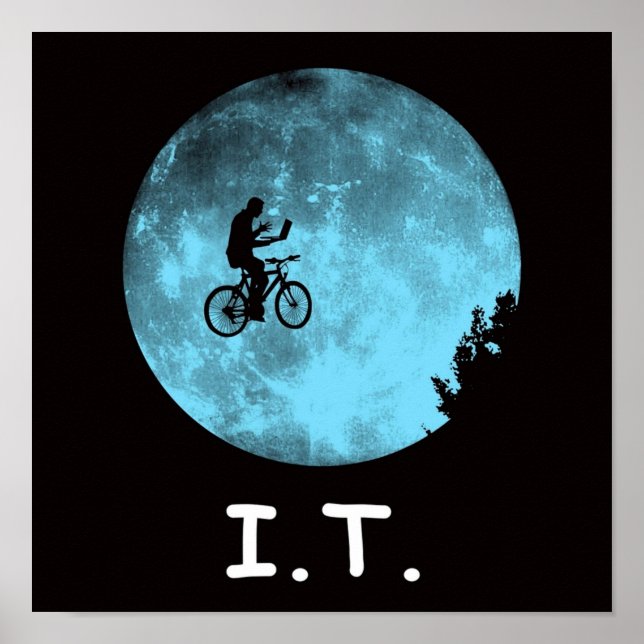 IT-Informationstechnologie Poster (Vorne)