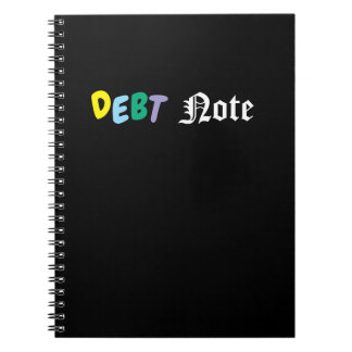 It is Debt Note. Not Death Note Notizblock