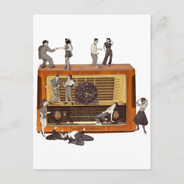 It is only Rock & Roll Postkarte (Vorderseite)