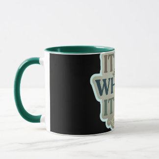 It Is What It Is Mug | Minimal Aesthetic Quote mug
