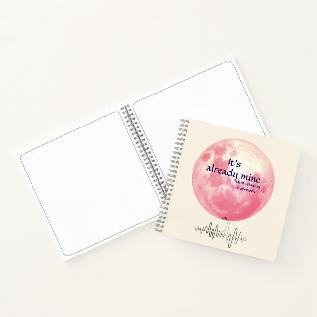 IT ist bereits meine: Vision Board Journal Notizbuch (Innenseite)