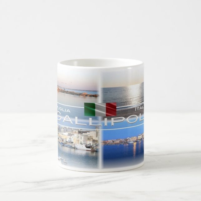 IT Italia - Apulien - Gallipoli - Salento - Kaffeetasse (Mittel)