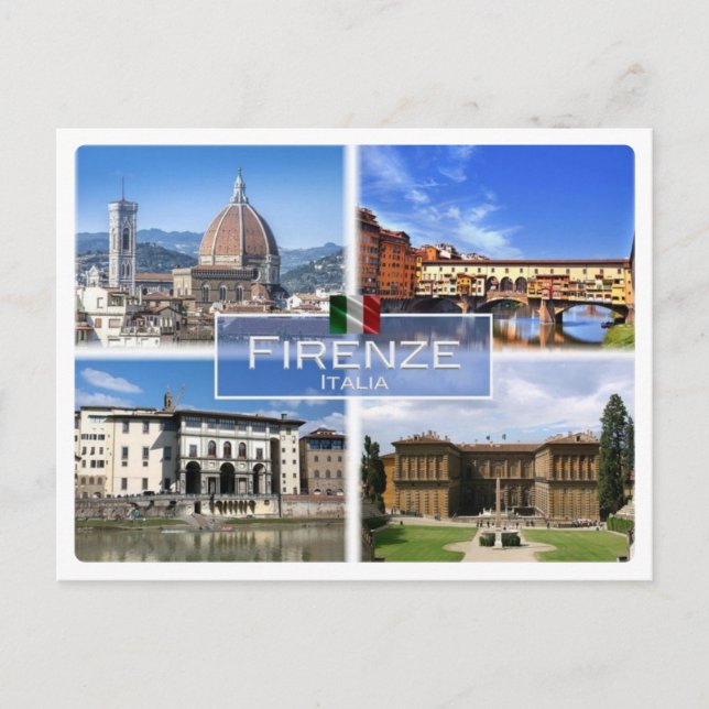 IT Italia - Firenze - Postkarte (Vorderseite)