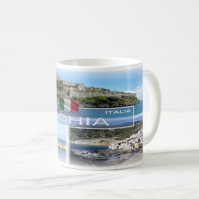 IT Italia - Kampanien - Isola d'Ischia - Kaffeetasse (VorderseiteRechts)