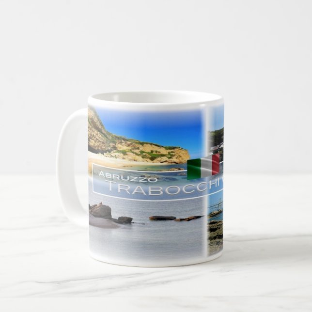 IT Italien - Abruzzen - Kaffeetasse (Vorderseite Links)