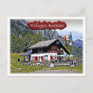 IT Italien - Alphütte Antelao - Postkarte