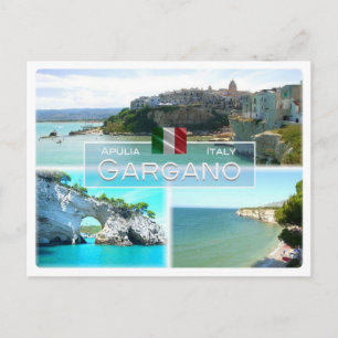 IT Italien - Apulien - Apulien - Gargano - Postkarte