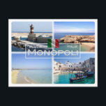 IT Italien - Apulien - Apulien - Monopoli - Postkarte<br><div class="desc">Reisen und PostCard Hier ist die Erinnerung an Ihren Urlaub in Italien. Dieses Bild enthält eine Darstellung der folgenden Orte: Apulien - Apulien - Monopoli - Capitolo - Porto Antico - Faro - Insenatura La Scaletta. Beeindrucken Sie Freunde und Familie mit einzigartigen Souvenirs von der großen Reise. Probier uns!</div>
