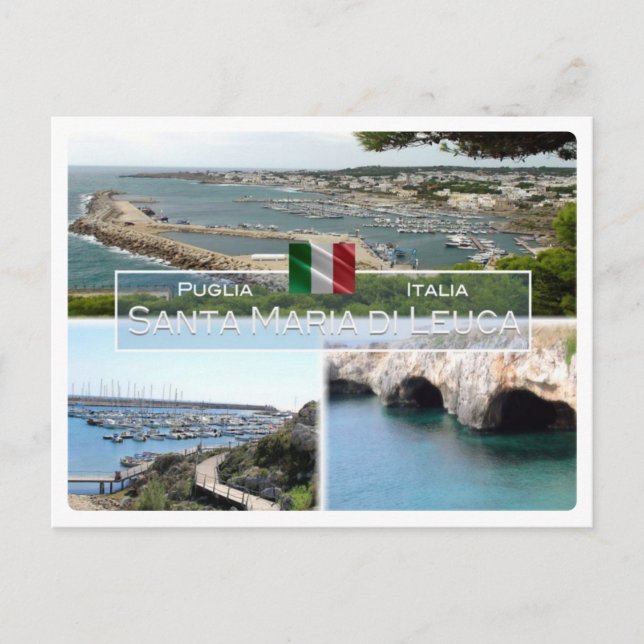 IT Italien - Apulien - Apulien - Santa Maria di Le Postkarte (Vorderseite)