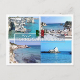 IT Italien - Apulien - Apulien - Torre Sant'Andrea Postkarte