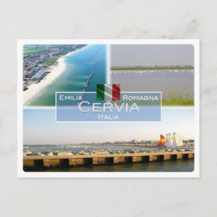 IT Italien - Emilia Romagna - Cervia - Postkarte