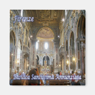 IT - Italien Florenz Basilica Santissma Annunziata Magnet
