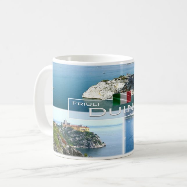 IT Italien - Friaul-Julisch Venetien - Duino - Kaffeetasse (Vorderseite Links)