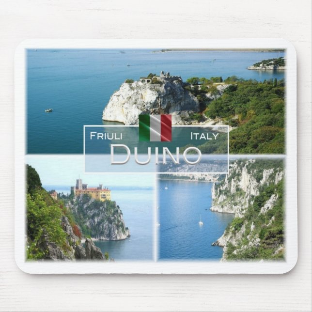 IT Italien - Friaul-Julisch Venetien - Duino - Mousepad (Vorne)