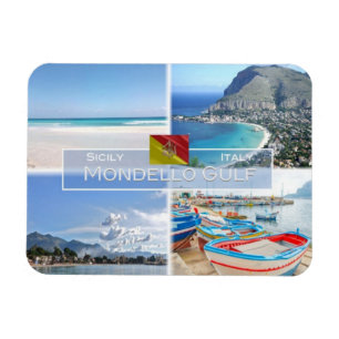 IT Italien - Golf von Mondello - Magnet