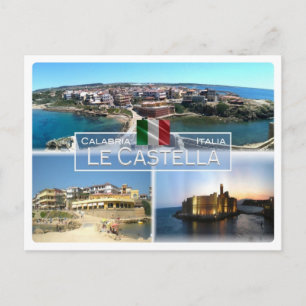 IT Italien - Kalabrien - Le Castella - Postkarte