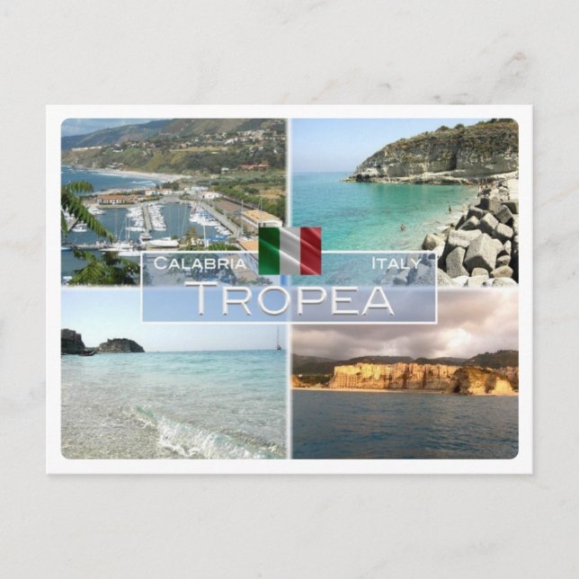 IT Italien - Kalabrien - Tropea - Postkarte (Vorderseite)