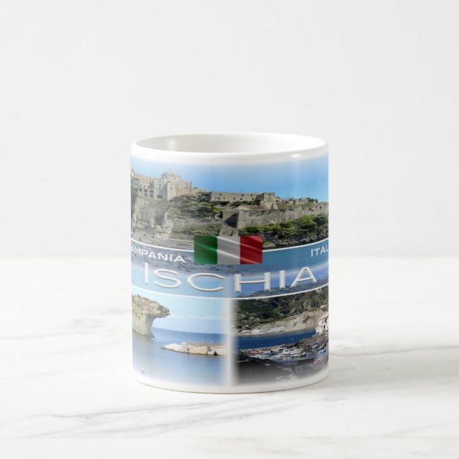 IT Italien - Kampanien - Ischia - Kaffeetasse (Mittel)