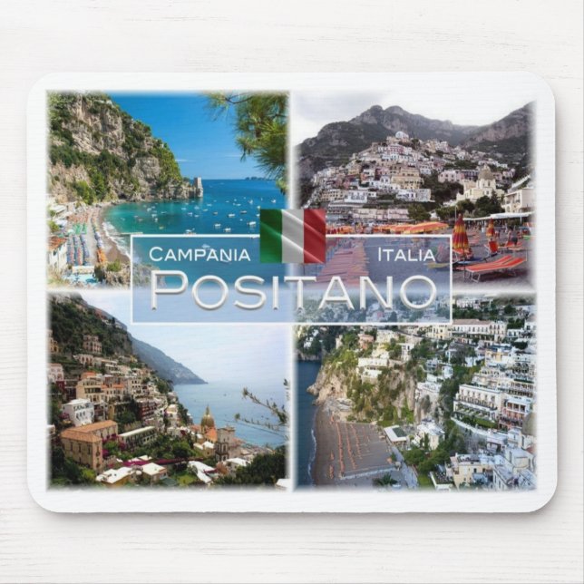 IT Italien - Kampanien - Positano - Mousepad (Vorne)