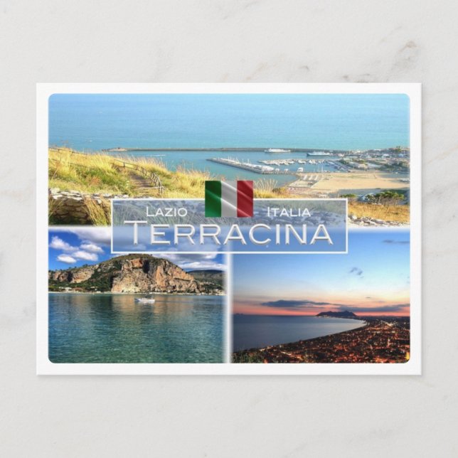 IT Italien - Latium - Terracina - Postkarte (Vorderseite)