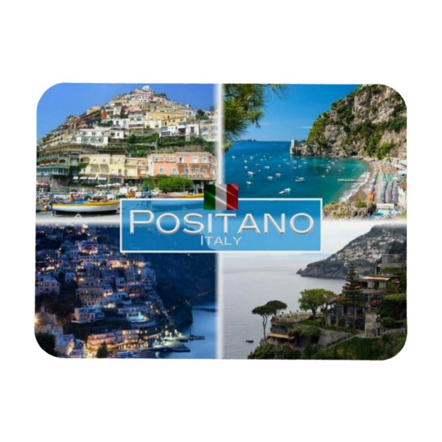 IT Italien - Positano - Magnet (Horizontal)