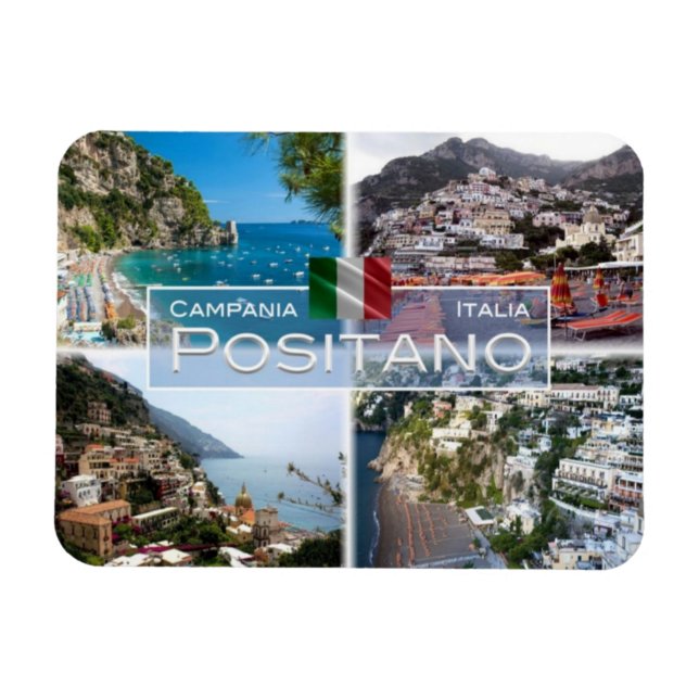 IT Italien - Positano - Magnet (Horizontal)