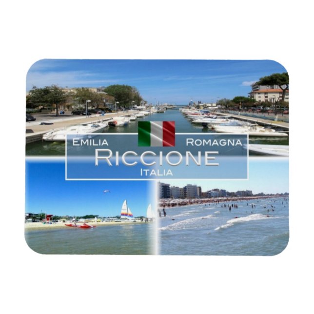 IT Italien - Riccione - Magnet (Horizontal)