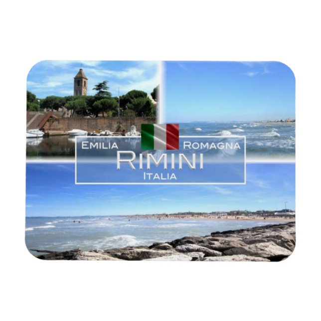 IT Italien - Rimini - Magnet (Horizontal)