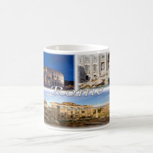 IT Italien - Rom Roma - Kaffeetasse (Mittel)