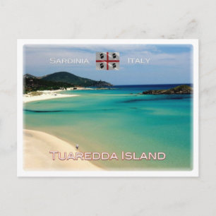 IT Italien - Sardinien - Isola Tuaredda - Postkarte