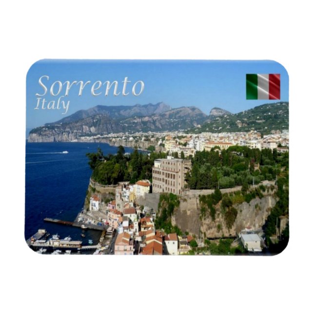 IT Italien - Sorrento Amalfi Küste - Magnet (Horizontal)