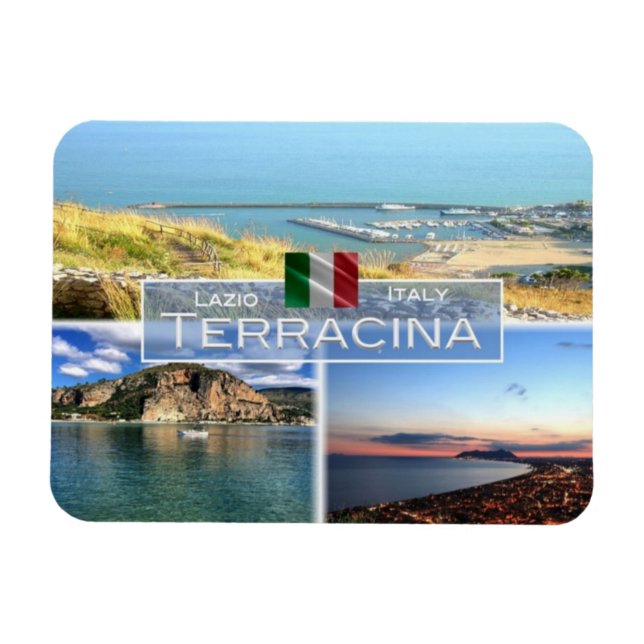 IT Italien - Terracina - Magnet (Horizontal)