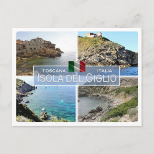IT Italien - Toscana - Isola del Giglio - Postkarte
