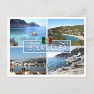 IT Italien - Toscana - Isola D'Elba - Postkarte