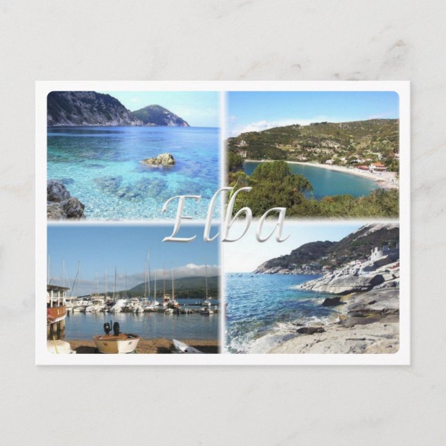 IT Italien - Toskana - Elba - Postkarte (Vorderseite)