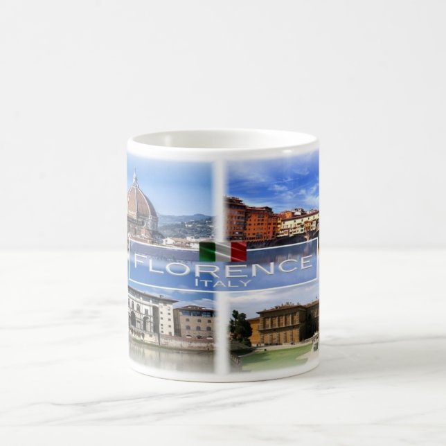 IT Italien - Toskana - Florenz Italien - Kaffeetasse (Mittel)