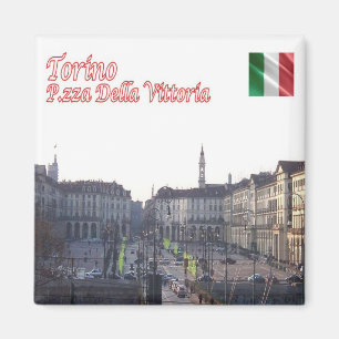 IT - Italien - Turin - Piazza Vittoria Magnet