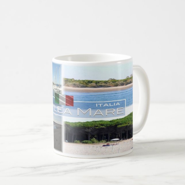 IT Italien - Venetien - Eraclea Mare - Kaffeetasse (VorderseiteRechts)