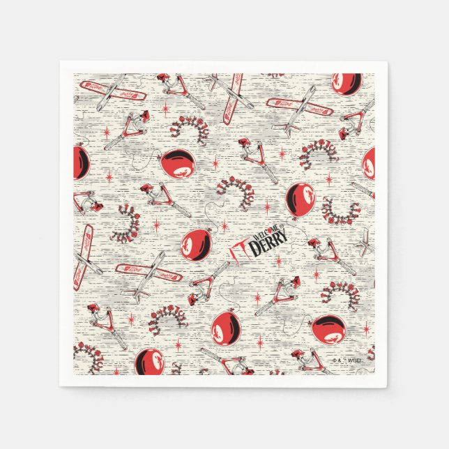 IT Kids Toys Pattern Serviette (Vorderseite)