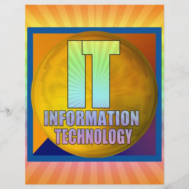 IT-LOGO - INFORMATIONSTECHNOLOGIE (Vorderseite)