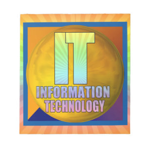 IT-LOGO - INFORMATIONSTECHNOLOGIE NOTIZBLOCK