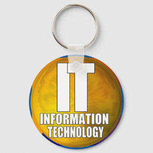 IT-LOGO - INFORMATIONSTECHNOLOGIE SCHLÜSSELANHÄNGER