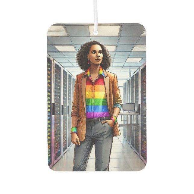 IT-Manager Autolufterfrischer (Vorderseite)