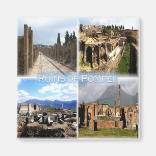 IT Neapel - Pompeji - Ruinen von Pompei - Hafen - Magnet