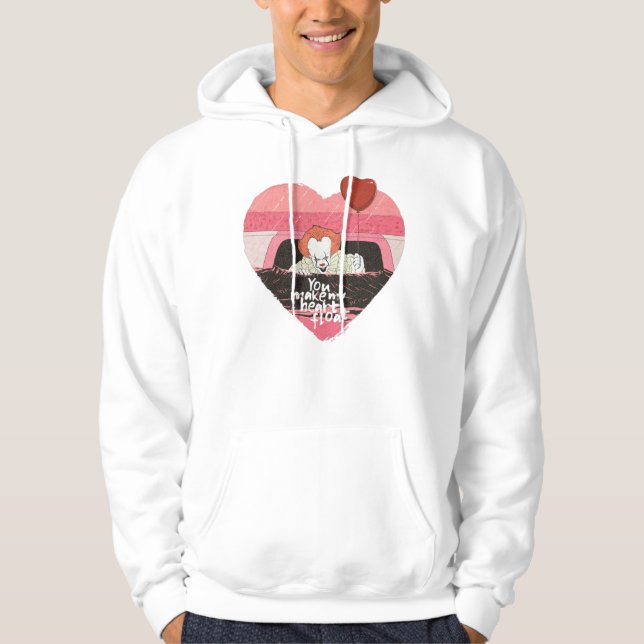 IT | Pennywise - Du machst mein Herz schweben Hoodie (Vorderseite)